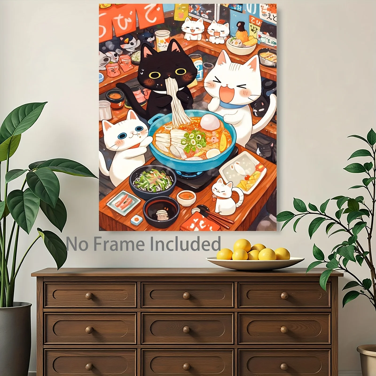 Cute Cat Ramen Oil …