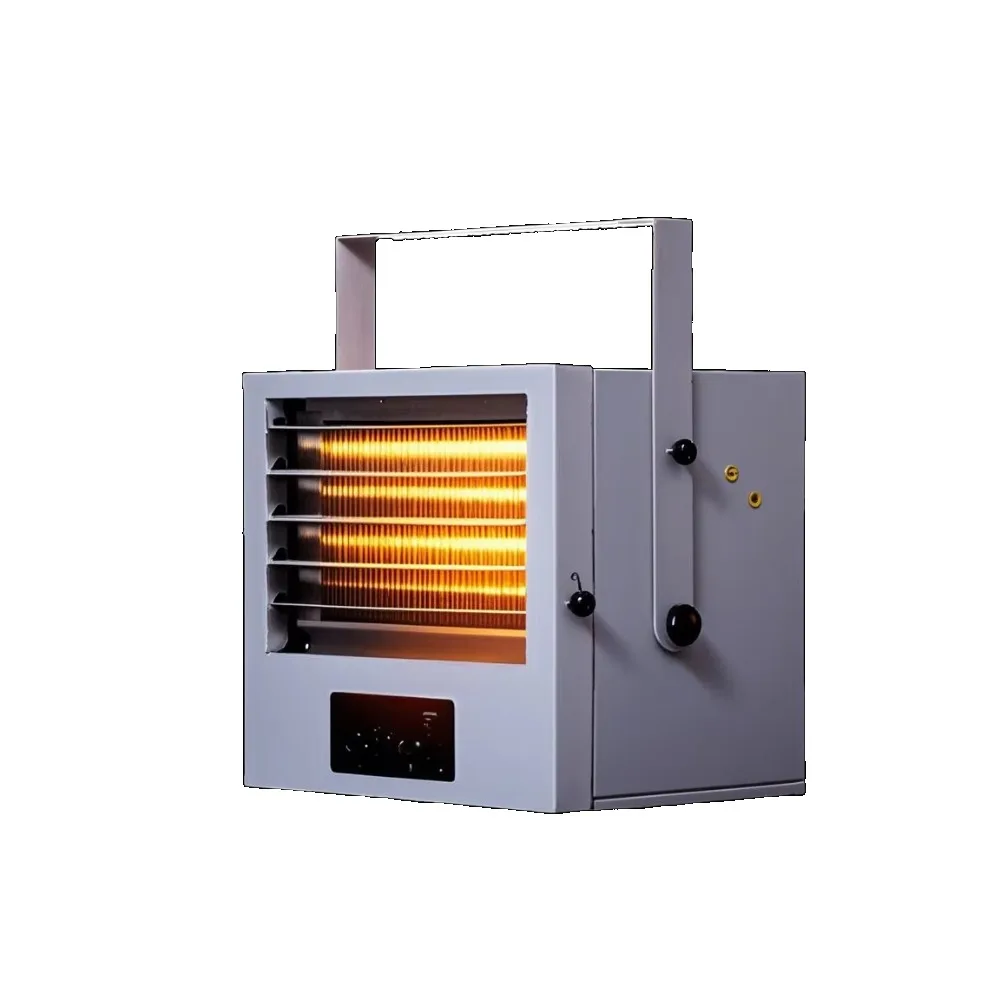 3-Level Thermostat Fan Heater KD Series - Smart Remote Control Fast Heating Stove for Home Garage Warehouse Farm Use