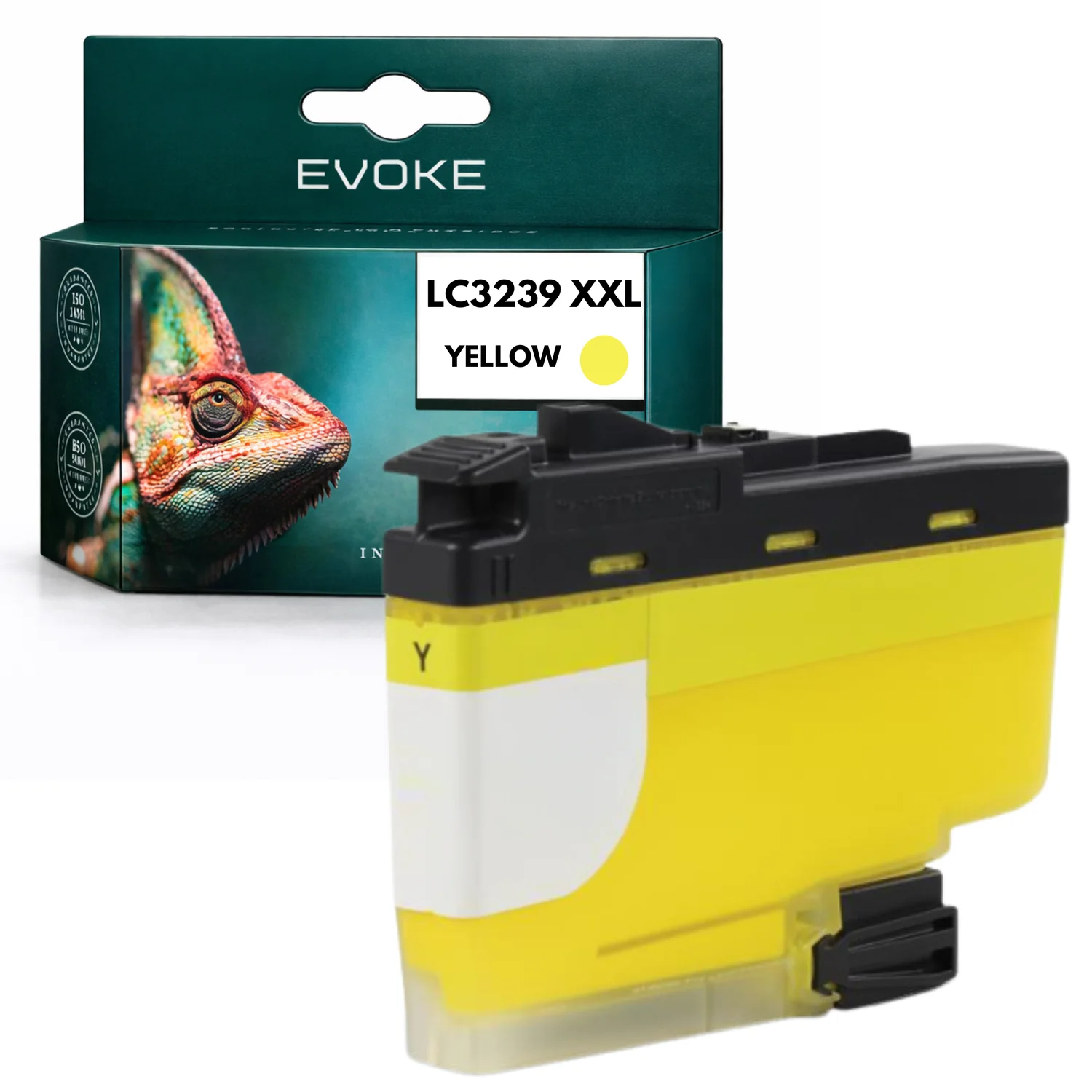 Evoke Compatibele Inkt voor Brother Lc-3239 Lc3239 Lc3239Xxl Lc-3239Xxl Geel 5000 Pagina's Mfc-J5945Dw J6945Dw Hl-J6000Dw J6100Dw