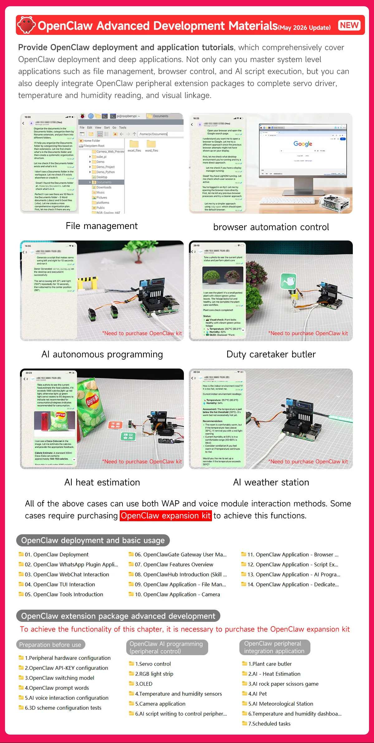 Original Raspberry Pi 5 1G 2G 4G 8G 16G RAM Entwicklungsboard KI Großes Sprachmodell-Kit Gehäuse Lüfter Netzteil Zubehör – Detail 20