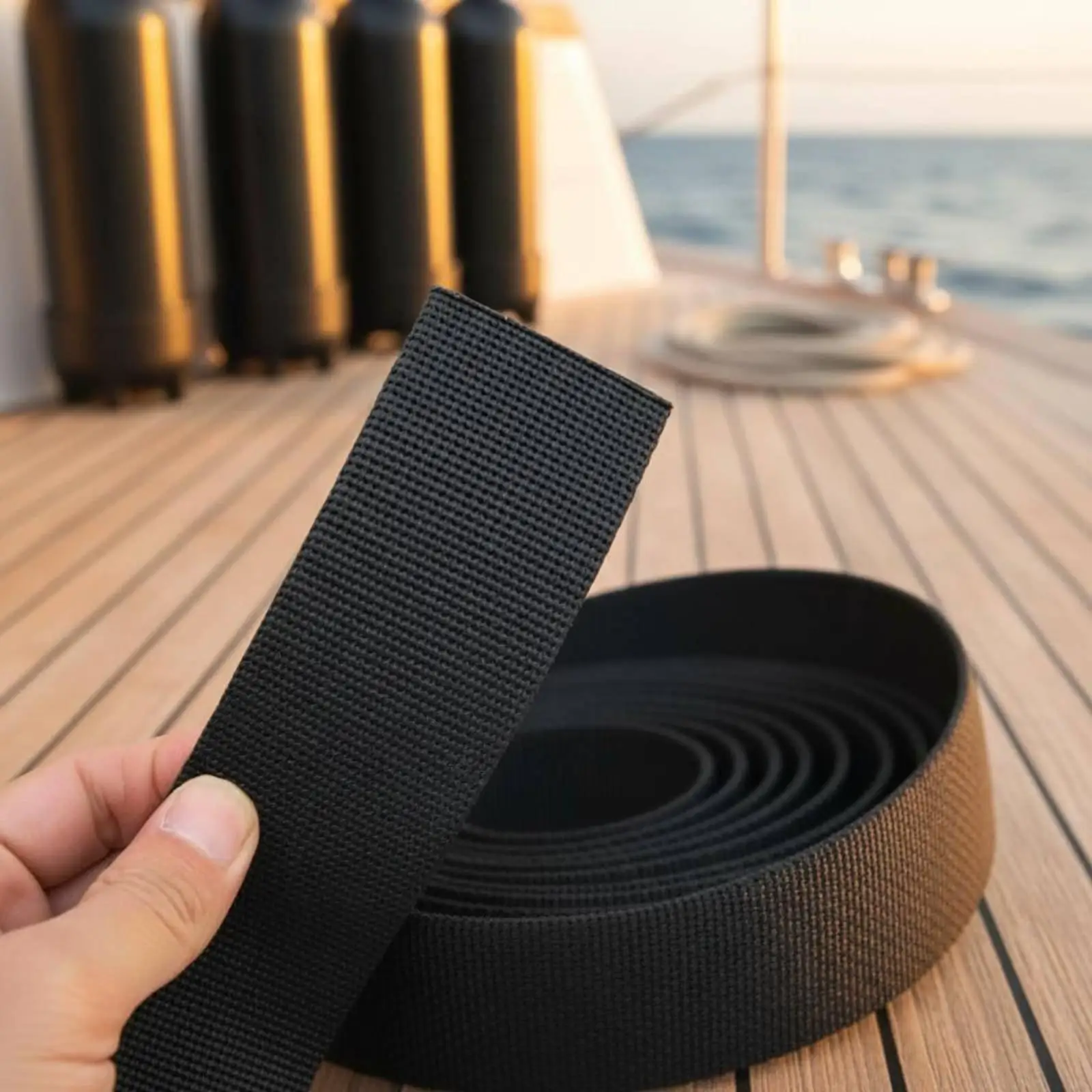 Diving Harness Webbing Robust Single Piece Scuba Strap Backplate Harness for Smart Diving Accessories Use