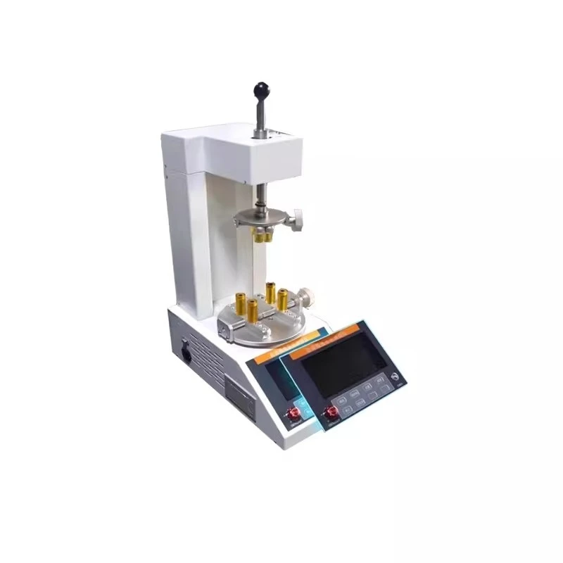 Automatic bottle cap torque tester to measure beverages Metric lamp holder cup cap screen cap detector