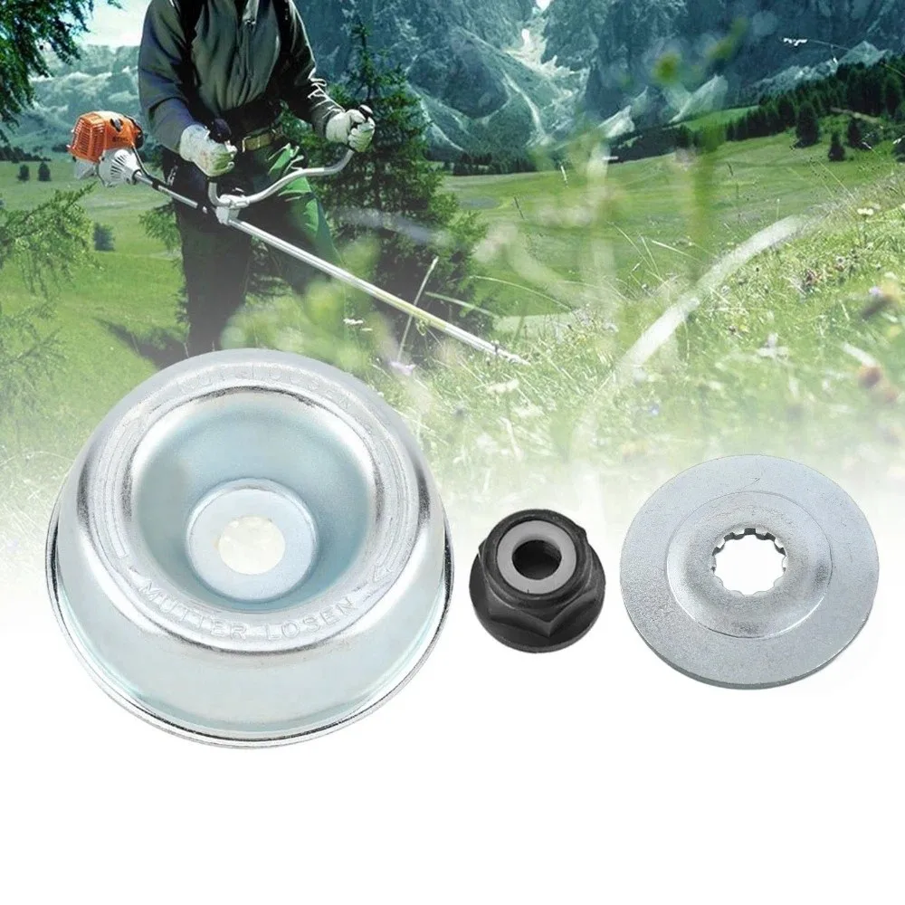 Durable Metal Lawn Mower Gearbox Compact With Hand Tool Gearbox Assembly Set Silver Trimmer Brush Cutter