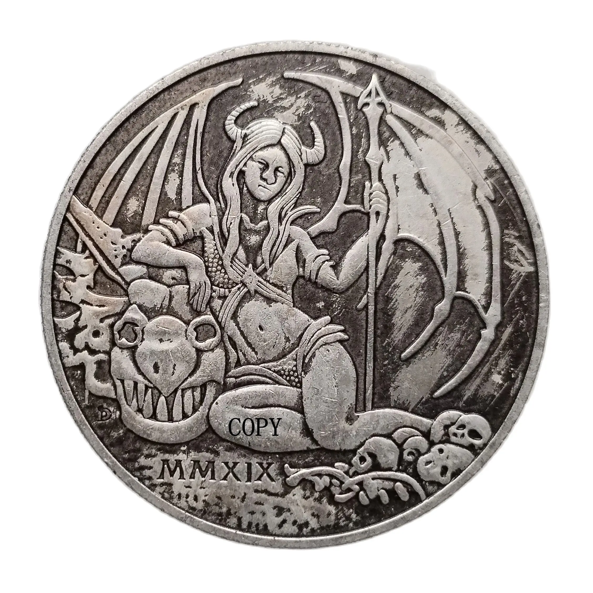 HB(236) Hobo Nickel Morgan Dollar Silver Plated Copy Coin