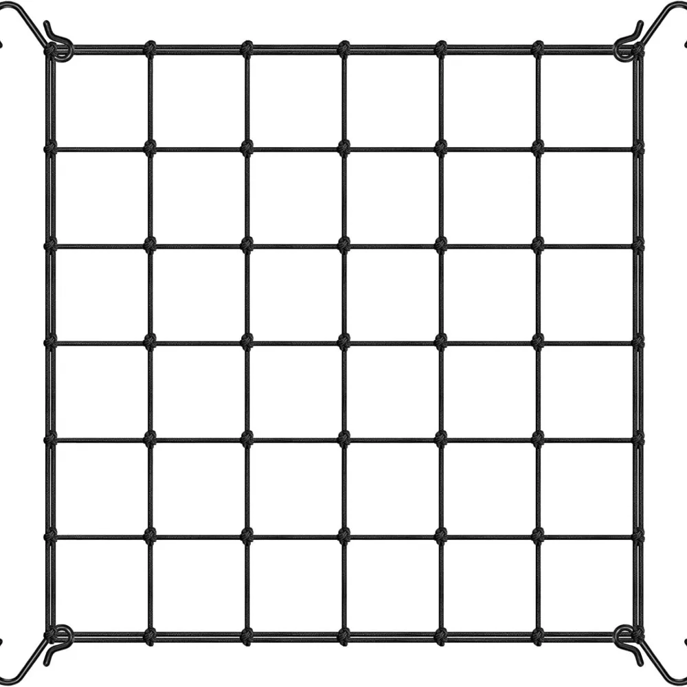 

2x4'/3x3'/4x4' Elastic Trellis Netting 3mm thick for Grow Tent Gardening