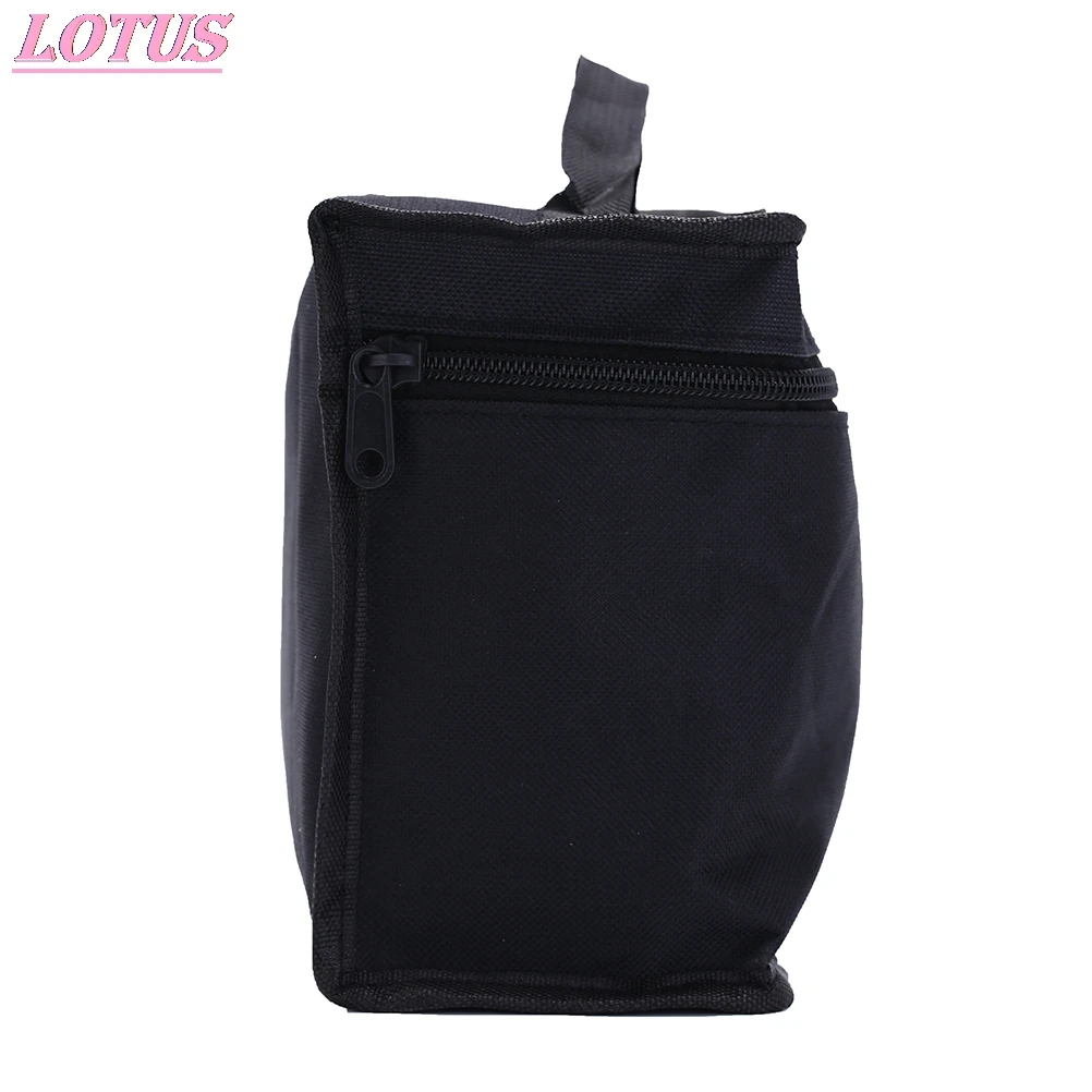 للطي الفن علامات سستة قماش تخزين حقيبة أقلام رصاص عقد 36/48/60/80 قطعة علامات القلم سعة كبيرة سستة الأسود