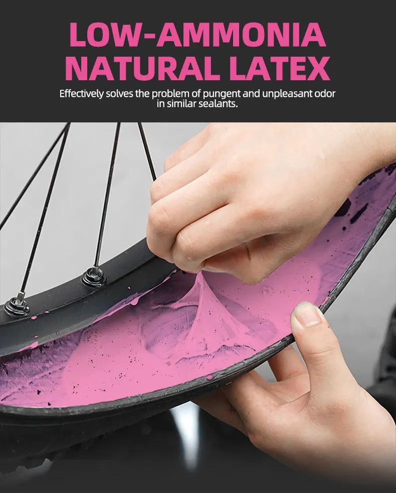 Reifendichtmittel - Endurance Formula Tubeless Fahrradreifendichtmittel | Langlebig, schnelle Abdichtung | für MTB, Rennrad, CX und Gravel Fahrrad – Detail 4