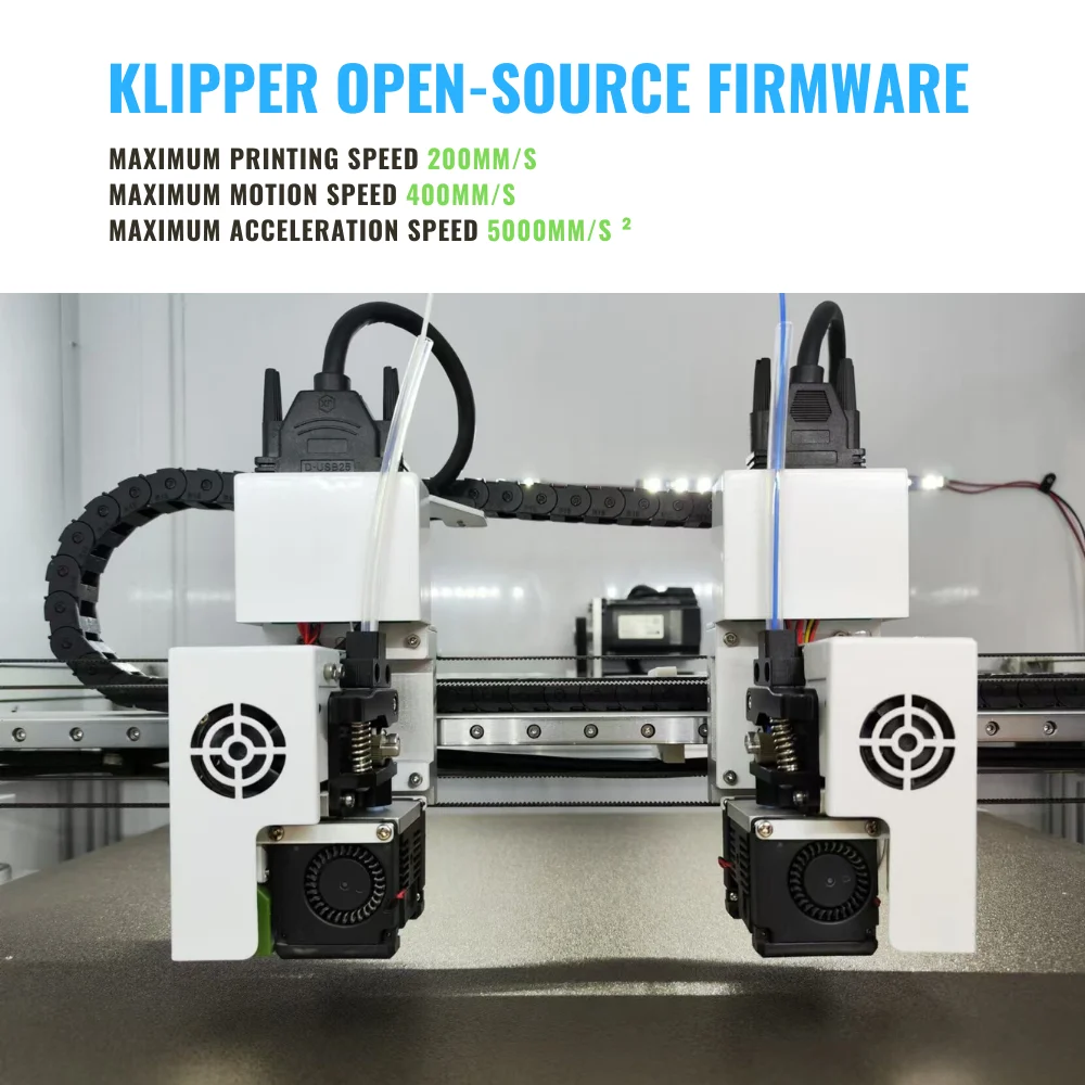 K600 Dual Nozzle DlY Educational Commencial 3D Printing Machine Big 3D Printer Sculpture