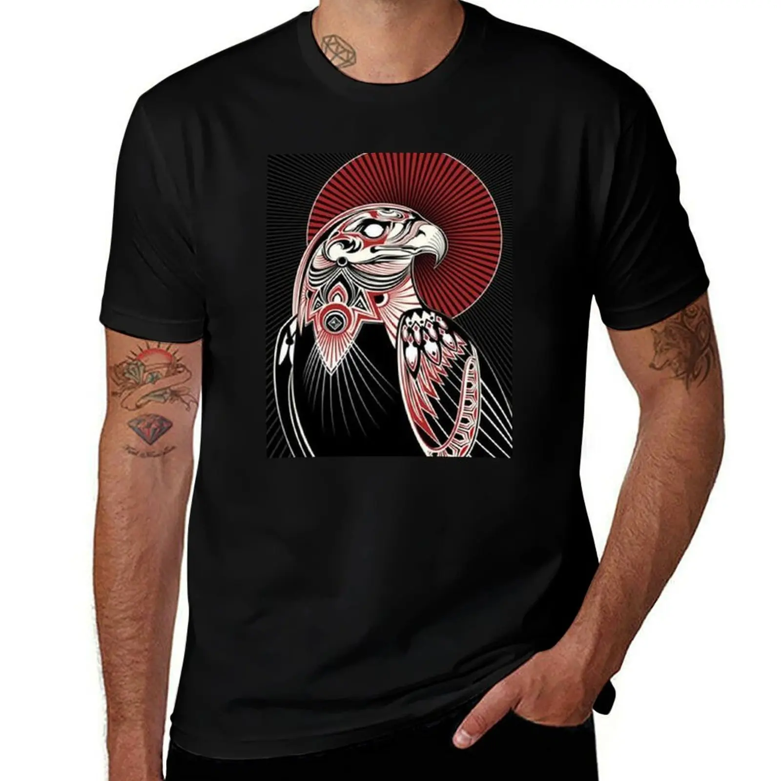 native eagle T-Shirt t shirt for man 100 percent cotton T-Shirt