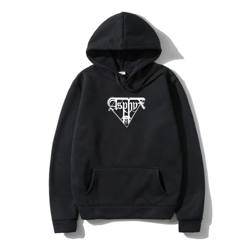 

Asphyx Logo Sweatshir Black White SweatSweatshir Men' Hoody Hoodies