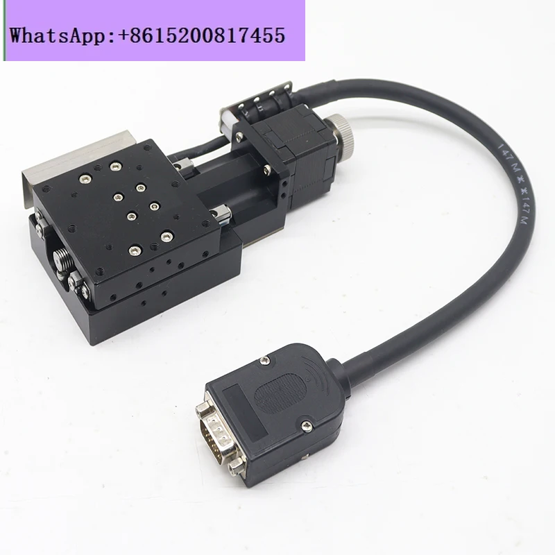 Электрическая платформа перемещения по оси X FEX40/60/80/100/120, прецизионная точная настройка, раздвижной стол, оптический экспериментальный верстак Электрическая платформа перемещения по оси X FEX40/60/80/100/120, прецизионная точная настройка, раздвижной стол, оптический экспериментальный верстак