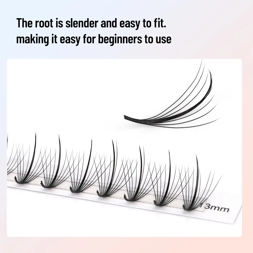Lashprofessor Premade Wispy Fan Lashes Russia Volume Fan Eyelash Extension 3D/5D/7D/9D/11D/13D/15D Sandwich Faux Mink Spike Lash