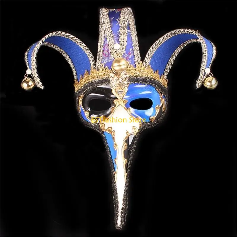 Y5GC Masquerade Eyemask for Women Men, Half Face Mask Costume Accessories