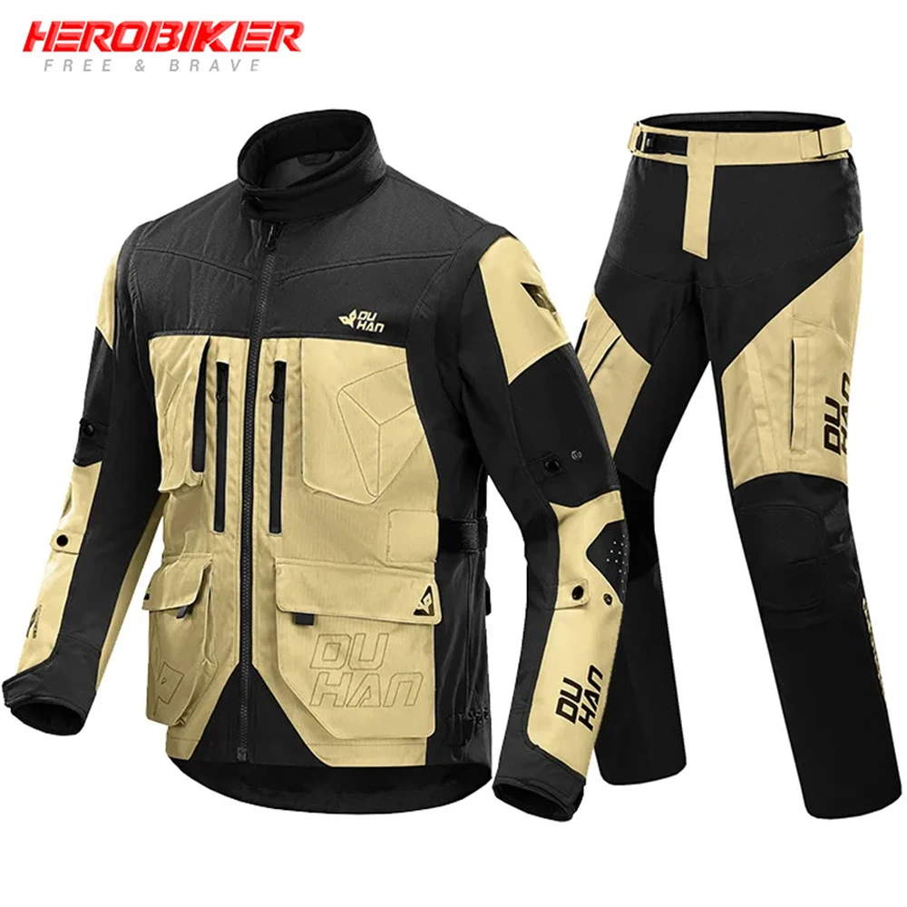 

Motorcycle Jacket Riding Men's Rally Clothes Abrasion Resistant Motocross Outdoor Clothing Racing Jacket Moto Jackets Protection