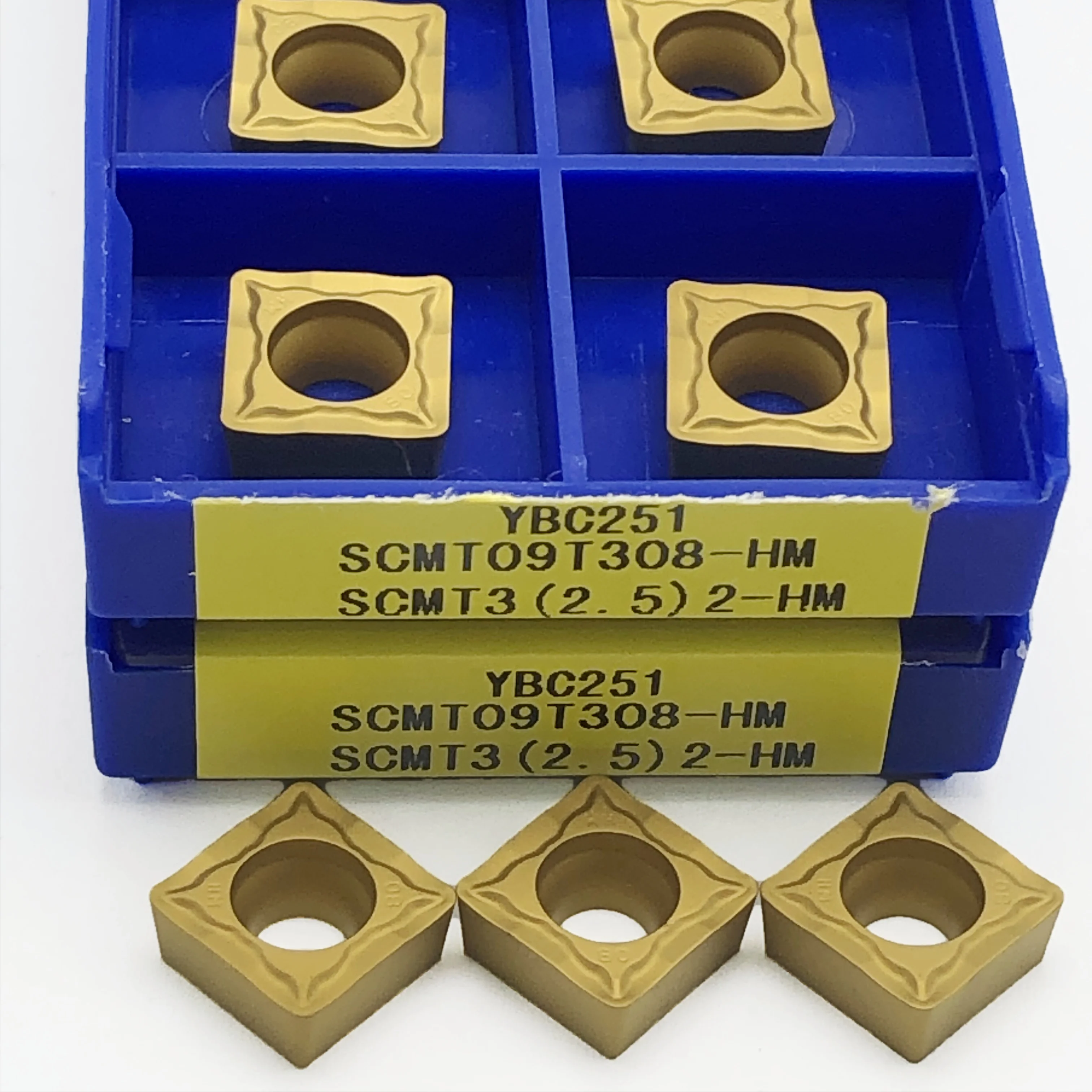 SCMT09T304 YBC251 utensile per tornitura interna CNC utensile per tornitura in metallo duro strumento per fresatura SCMT09T304/08 utensile per tornio SCMT09T308 YBC251