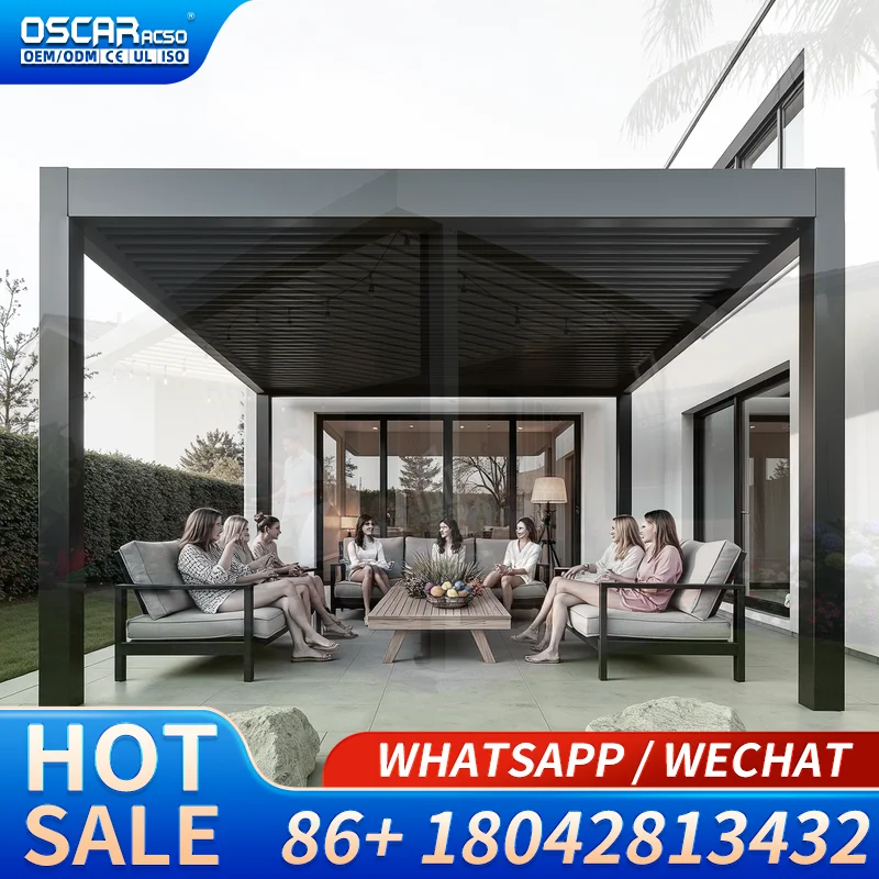 Customizable 5x10 10x4 12x14 13X19 13x26 14x16 18x10 Best Outdoor Aluminum  Designs Garden Backyard Patio Pergola