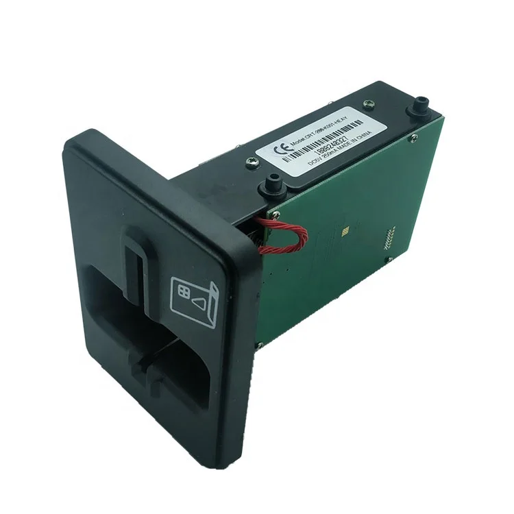 Manual Insert Magnetic IC RFID Card Reader&Writer for Vending Machine CRT-288-K