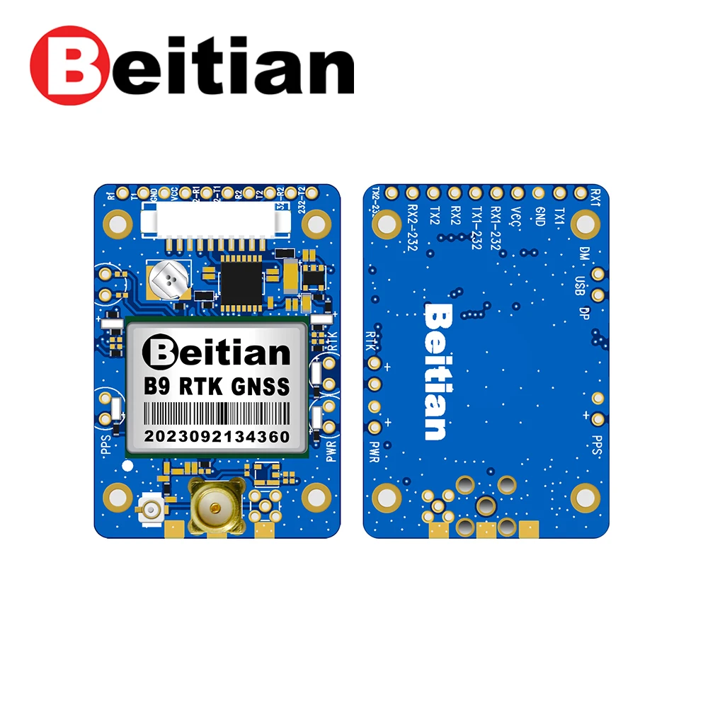 北斗 ZED-F9P ボードカード RTK 高精度センチメートルレベル GNSS モジュール 北斗 GPS 測位 BT-F9PK7