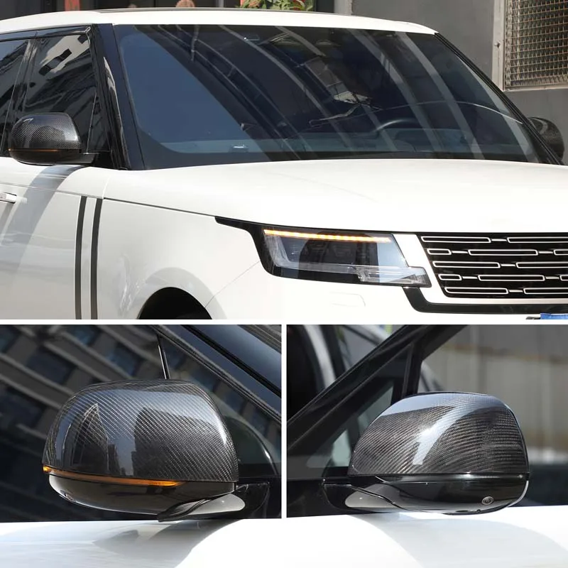 Real Carbon Fiber For 2023+ Range Rover Sport/Executive Car Styling Accessories Exterior Mirror Cover Reverse Mirror Protector
