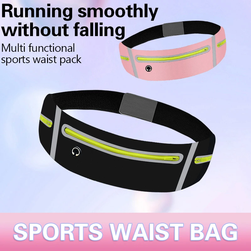 Running Waist Bag Men Belt Bag Phone Gym Bag Water Hydration Backpack Running Accessories Sports Fanny Pack Gym SportsBags