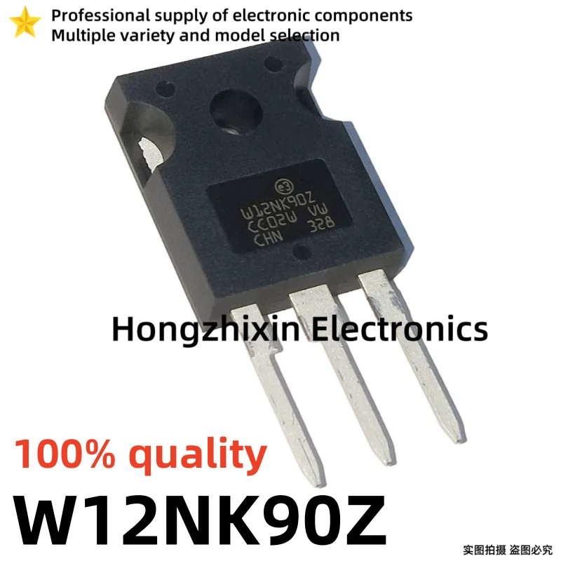 

10PCS NEW 100% quality W12NK90Z STW12NK90Z 12NK90 TO-247 N-channel MOSFET