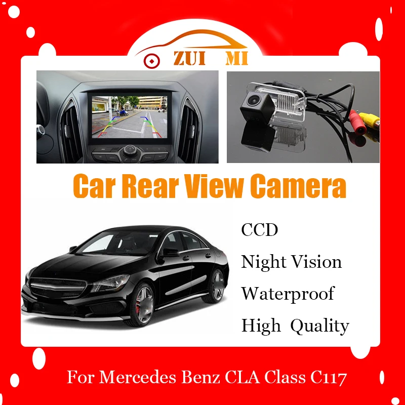 

Car Reverse Rear View Camera For Mercedes Benz CLA Class C117 Waterproof CCD Full HD Night Vision Backup Parking Camera