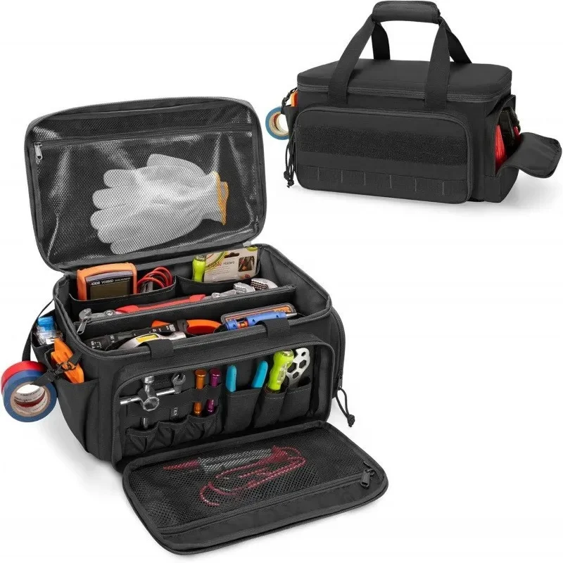 14‑inch-heavy‑duty-portable-tool-bag-multipurpose-storage-organizer-for-carpenter-handyman-maintenance-work