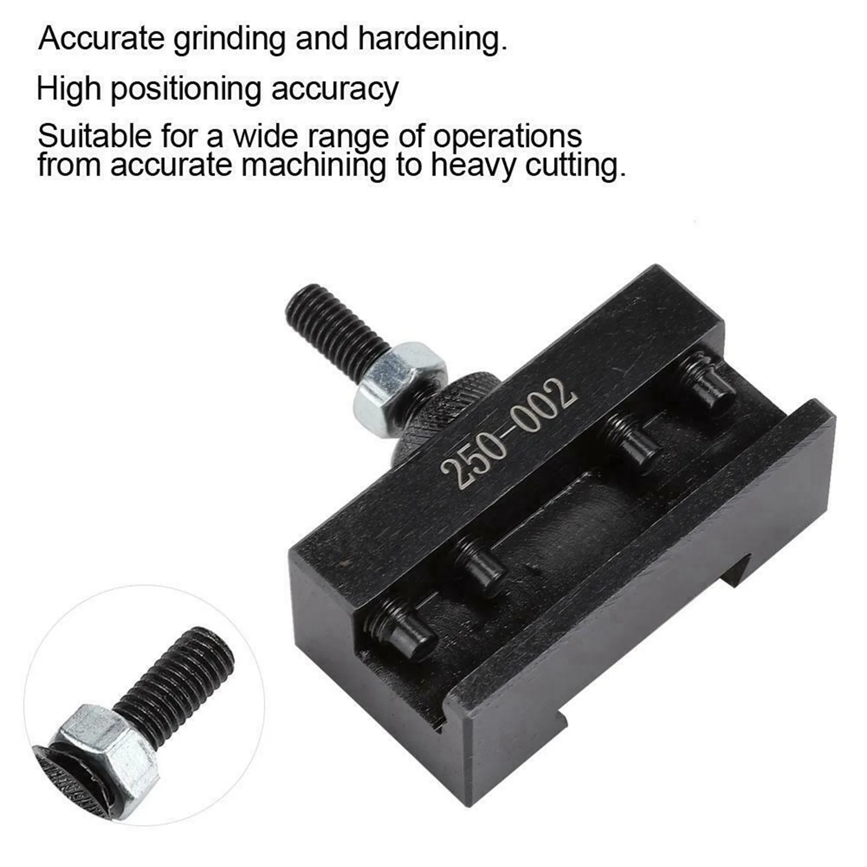 AT05-2X 250-002 Quick Tool Change Holder Turning Facing Lathe Parting Blade