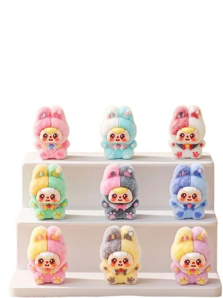 9 قطع - مجموعة جديدة من الرسوم المتحركة الصغيرة للأطفال بعمر ثلاث سنوات، لعبة كرة لطيفة، عنصر ديكور للمكتب للاستخدام المكتبي #1