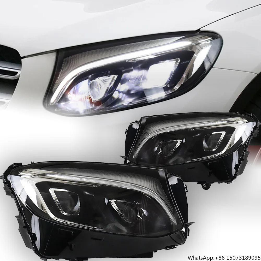 

Car Lights for GLC X253 GLC250 GLC300 Headlight Projector Lens 2015-2020 Signal Head Lamp LED Headlights Drl Automotive