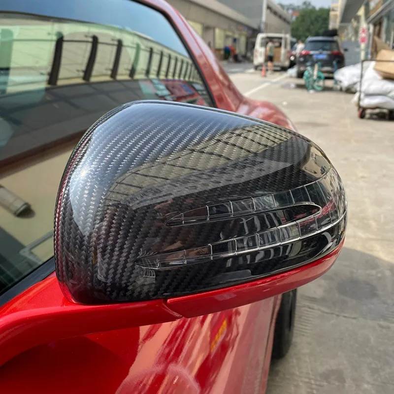 Dry carbon fiber rearview mirror case, rearview mirror cover