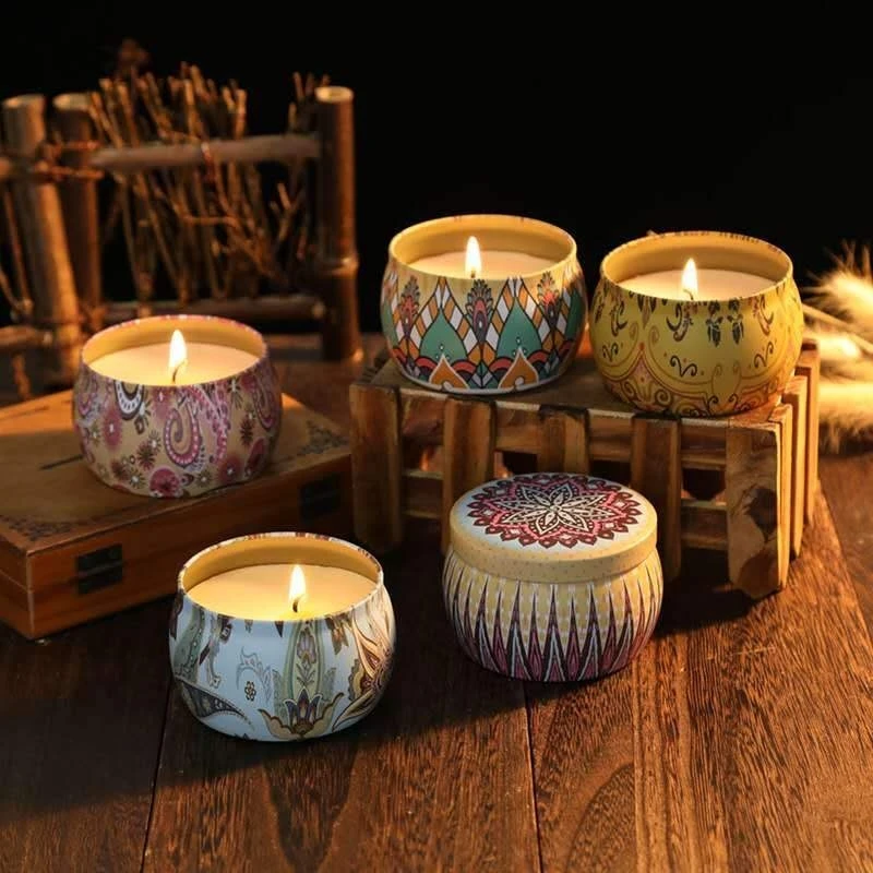 

Ins Wind Companion Gift Aromatherapy Small Gift Nordic Creative Aromatherapy Birthday Party Can Light Candles Home Decoration