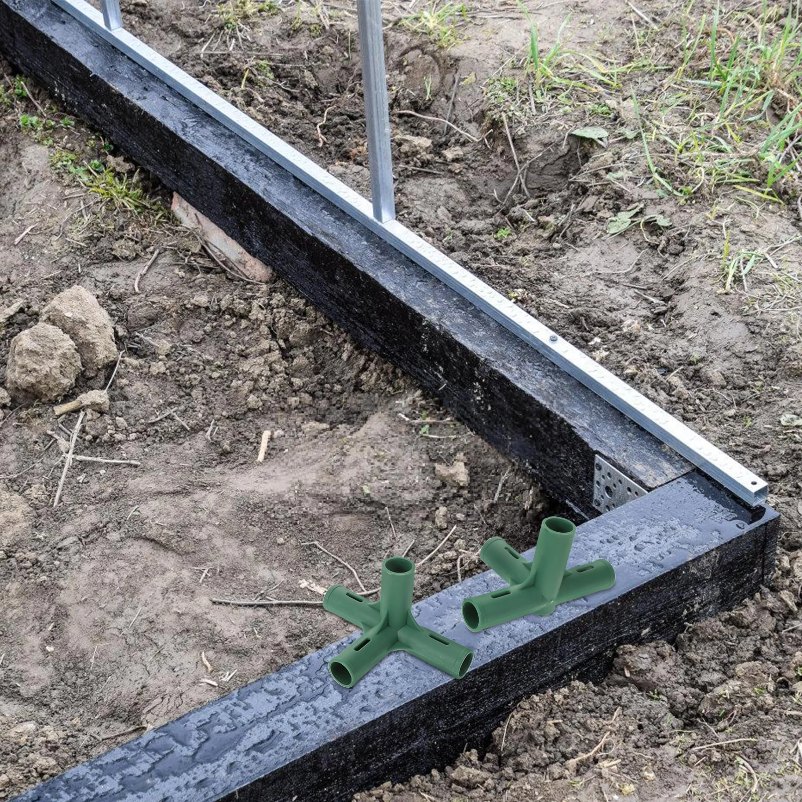 

Three Way Connecting Way Adapter Plastic Fitting Greenhouse Adapters Plastic Parts Gardening Tools Accessories