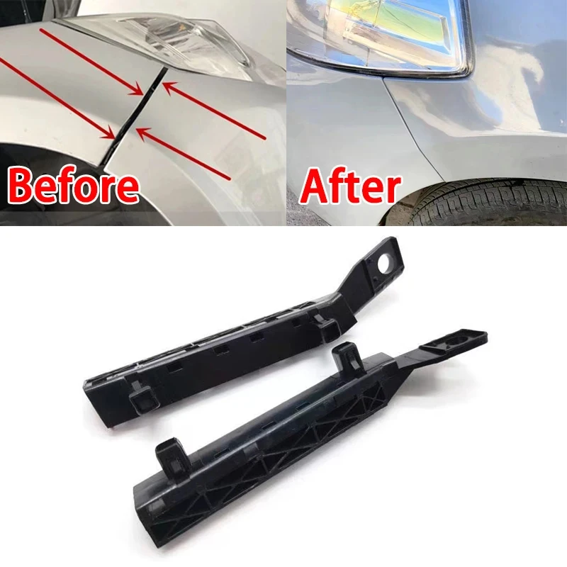 

1 Pair Car Front Bumper Bracket Front Bumper Buckle Leaf Plate Fixing Bracket For Nissan Tiida Old Model 62224-ED50A 62225-ED50A