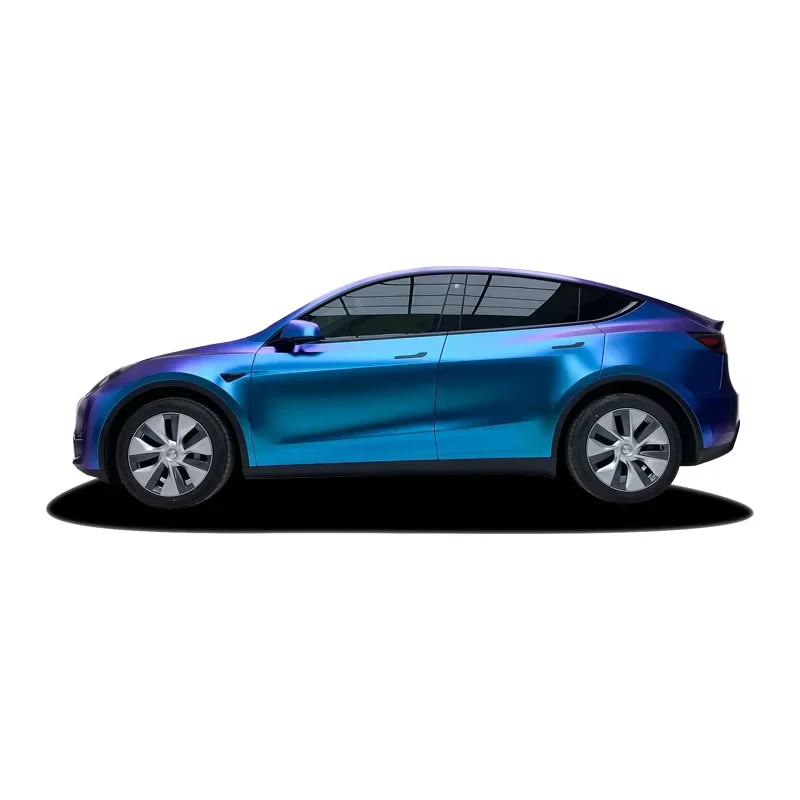 DurableChameleon Diamond Aurora Indigo Purple Bird Green Streamer Pine Cream Body Color Change Car Film