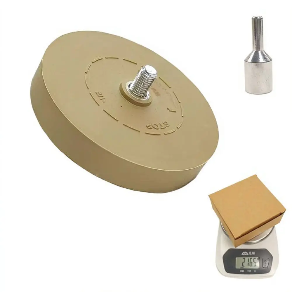 Pneumatic Adhesive Remover Wheel Rubber Eraser Disc For Car Decal Sticker Cleaning Drill Attachment Paint Safe Tool