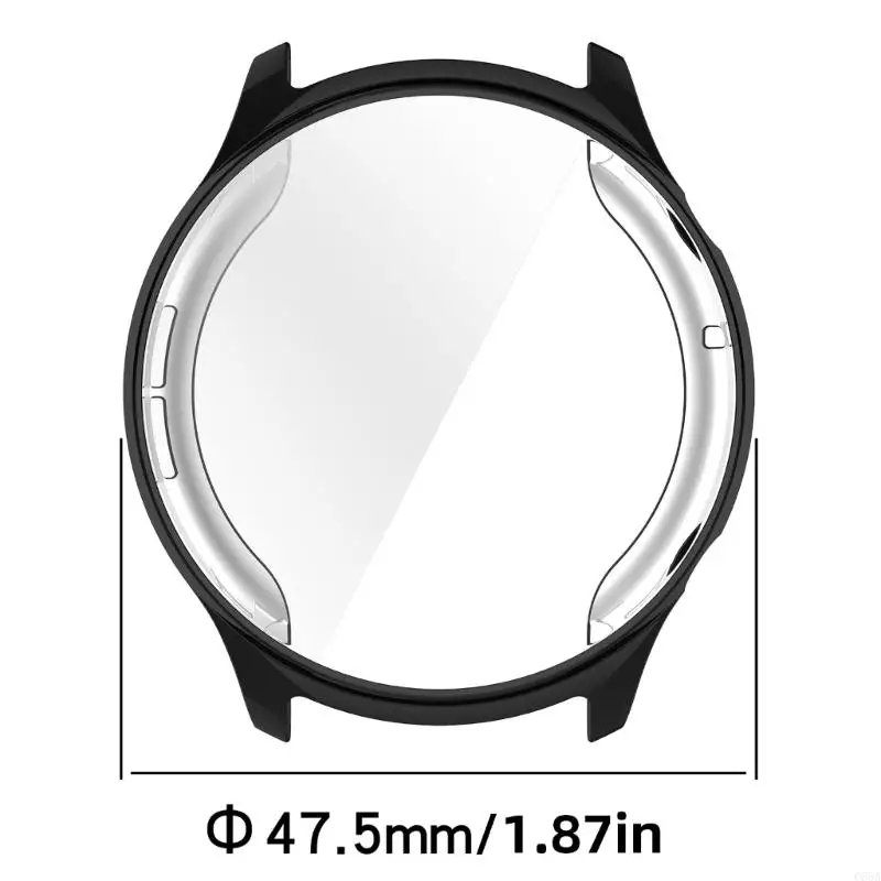 C63A Screen Protector TPU -Hülle für RT3 Solar LS16 Smartwatches mit Hauthaut