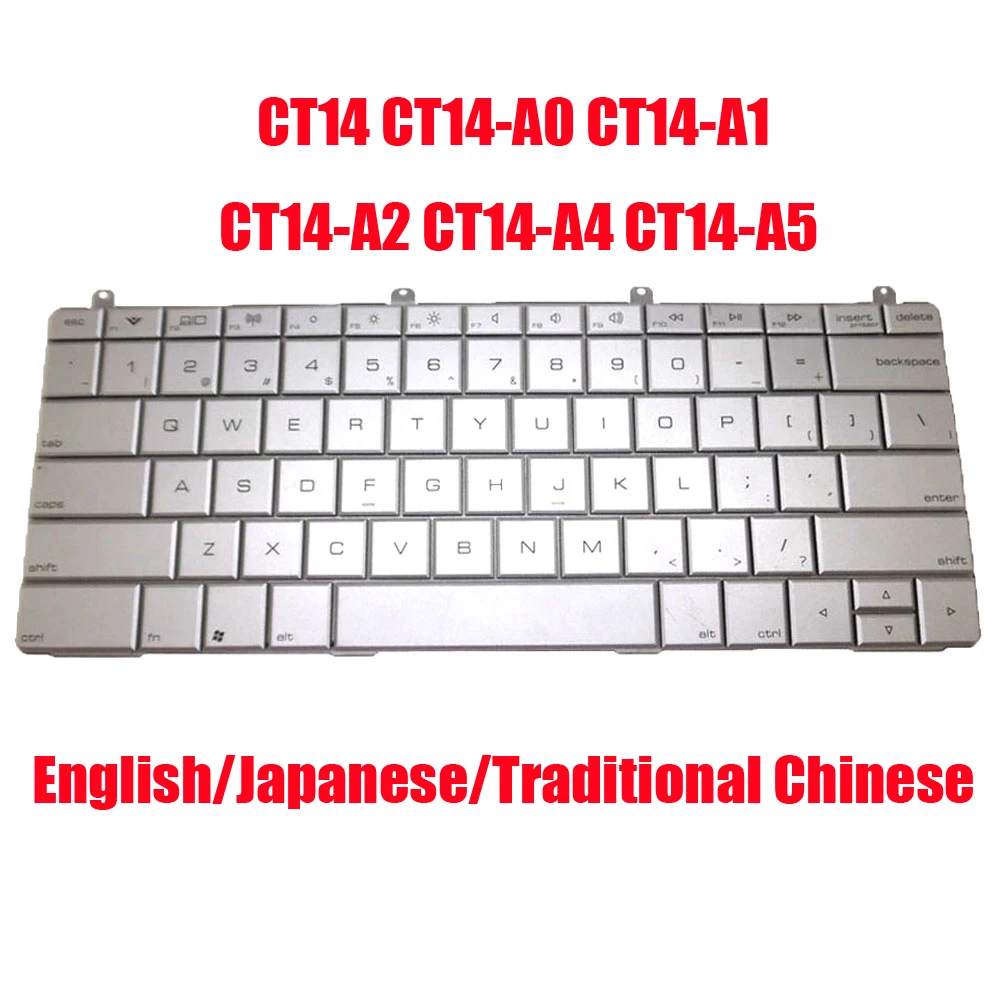 

US TW JP Keyboard For Vizio CT14 CT14-A0 CT14-A1 CT14-A2 CT14-A4 CT14-A5 VZ1 HMB8810AQA01 English Traditional Chinese Japanese