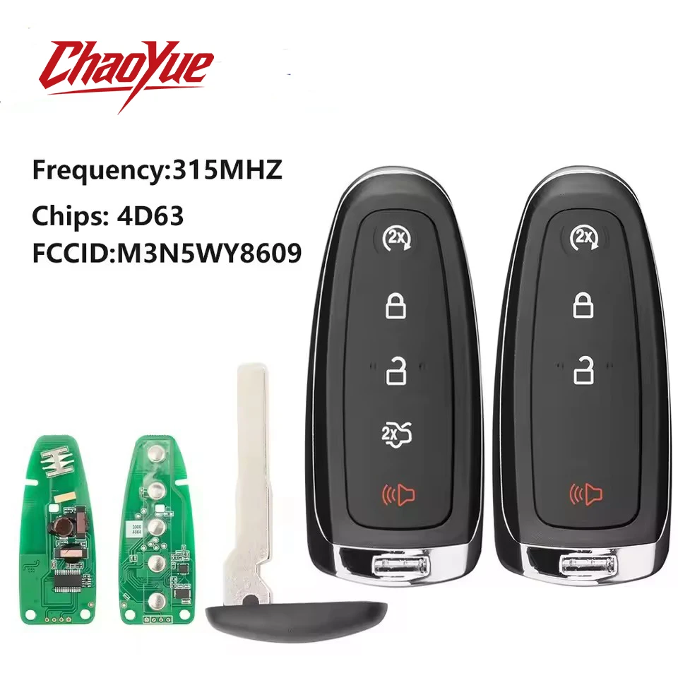 

Llave remota inteligente YangWang para Ford Escape Edge Focus c-max Maverick 2013 ~ 2018 FCC:M3N5WY8609 46/83CHIP 315MHZ.