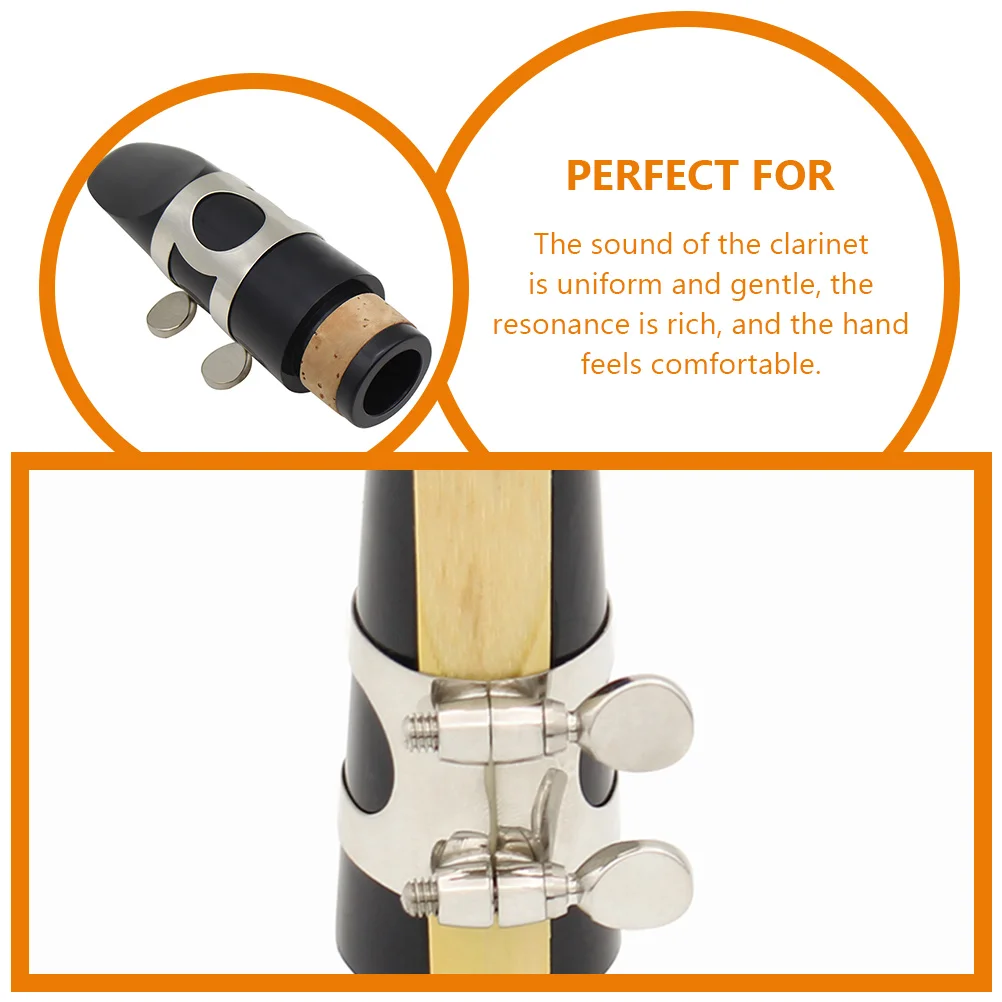 Мини-карман для кларнета без ключа для взрослых, начинающих, духовой инструмент, черная труба, униформа, звуковой богатый резонанс, удобная рука