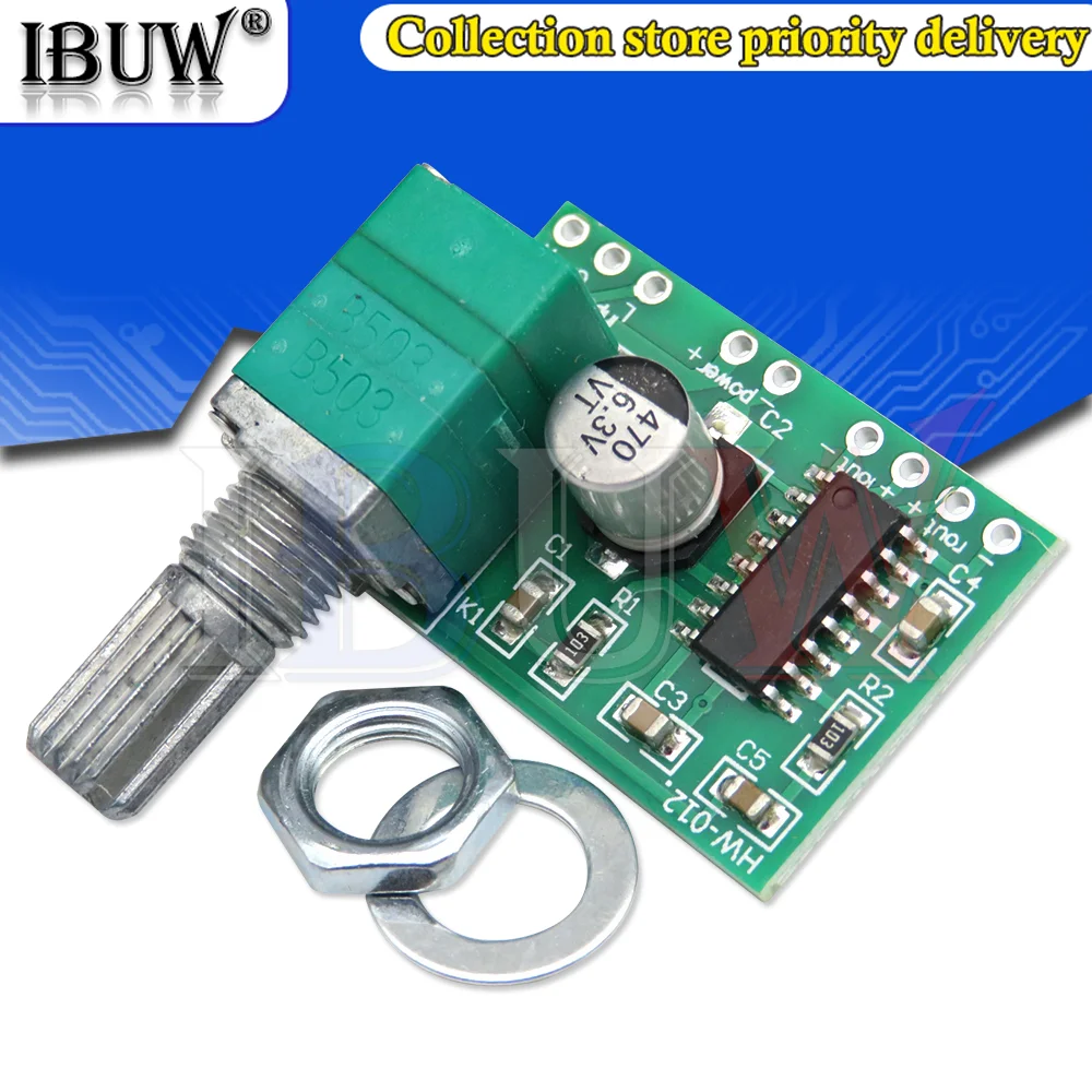 1PCS PAM8403 mini 5V digital amplifier board with switch potentiometer can be USB powered