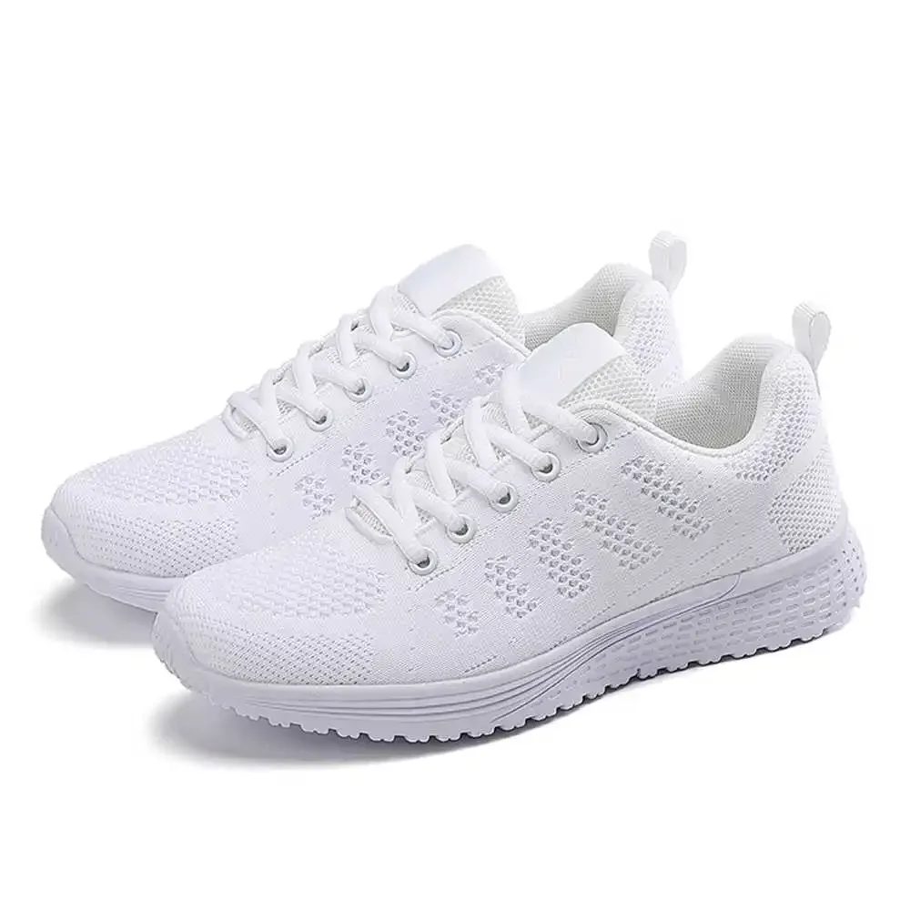 Super Big Size Cotton Sneakers Luxury Woman Flat Boots For Women 2024 Shoes For Girls Sports Saoatenis New Season Trainners