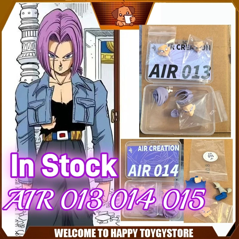 

Original Air SHF Dragon Ball Future Trunks Headsculpt Head Accessories Air013 Air014 Air015 Anime Collection Figures Model Toys