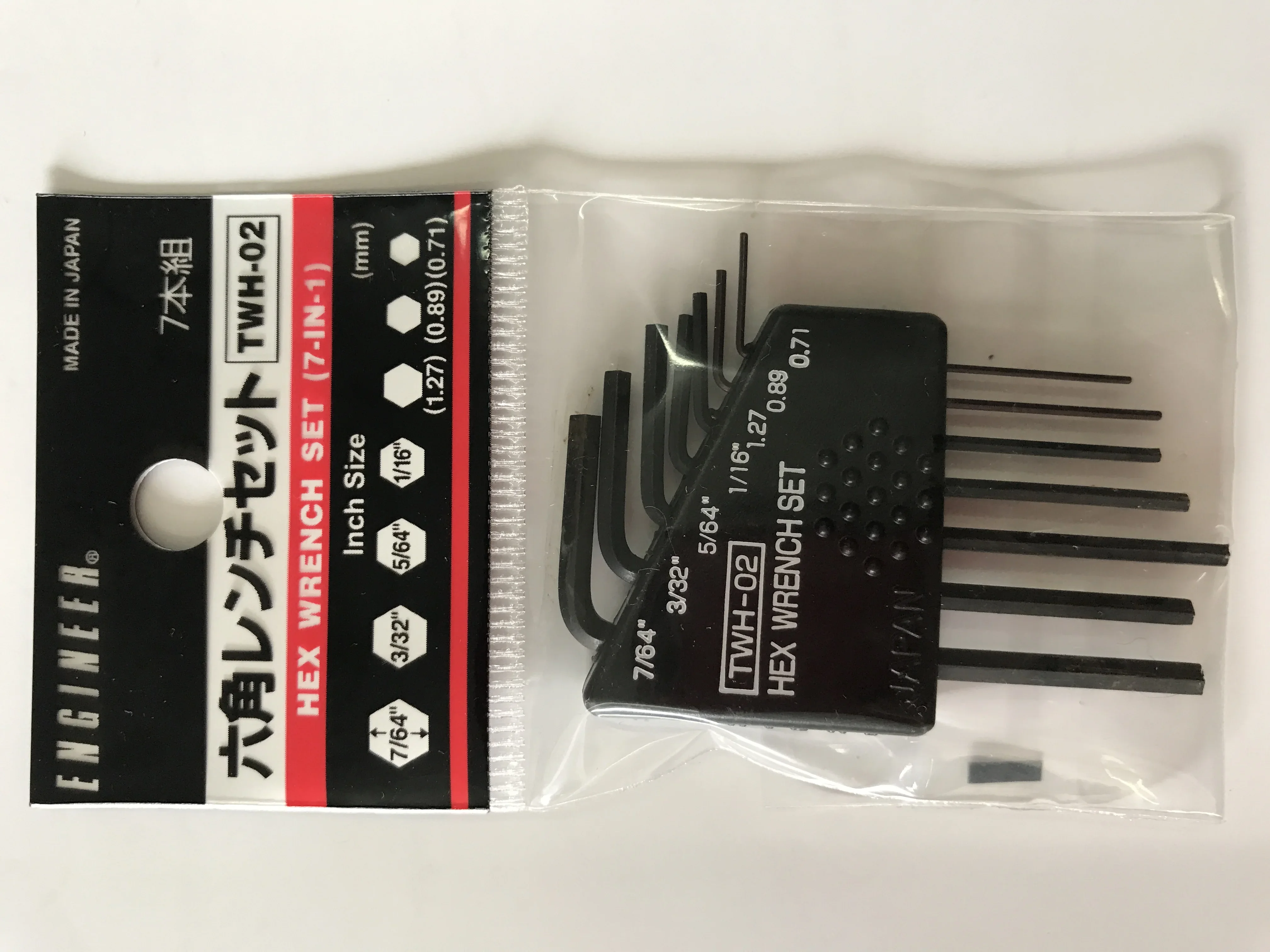 TWH Engineers' Brand Tools, Importado do Japão, Allen Key-012