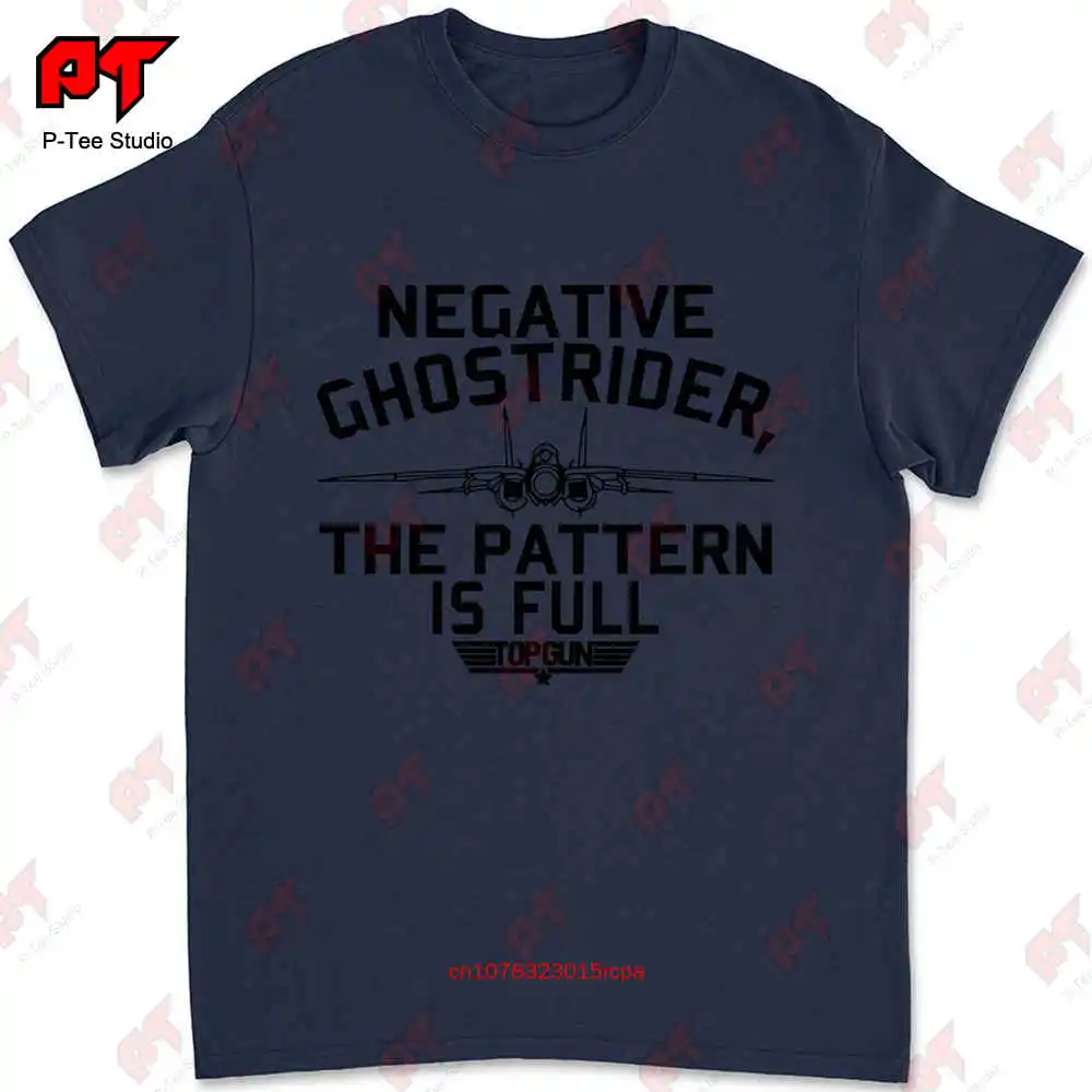 Top Gun Negative Ghostrider Graphite Heather T-shirt FK0G