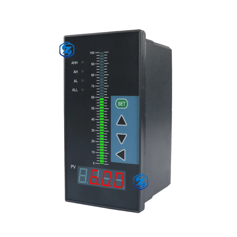 4 relay Water Tank Level Indicator Intelligent Digital Display 4-20mA Output Liquid Level Meter Controller AC220V Power