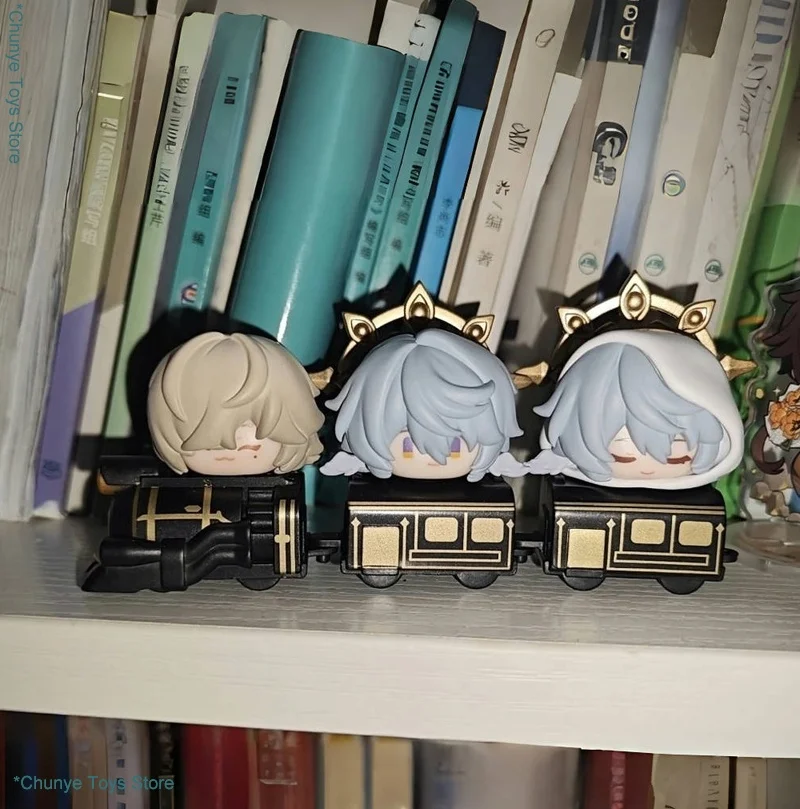 

Hot Mihoyo V3 Official Genuine Honkai Star Rail Stackable Figures Trendy Blind Box Toy Figurine Desktop Decoration Gift Ornament