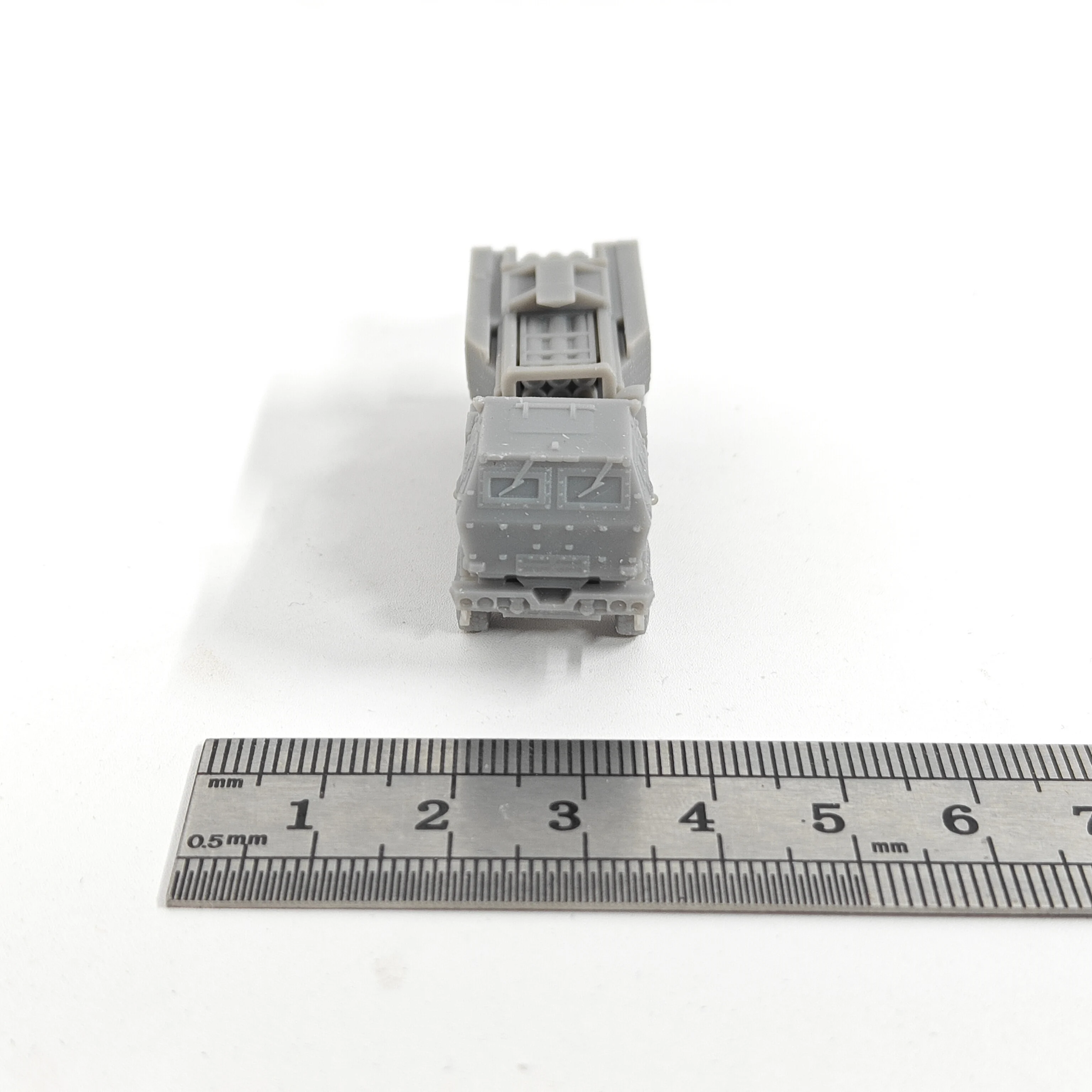 1/144 مقياس HIMARS M142 نظام المدفعية الصواريخ عالي الحركة أطقم منمذجة #3