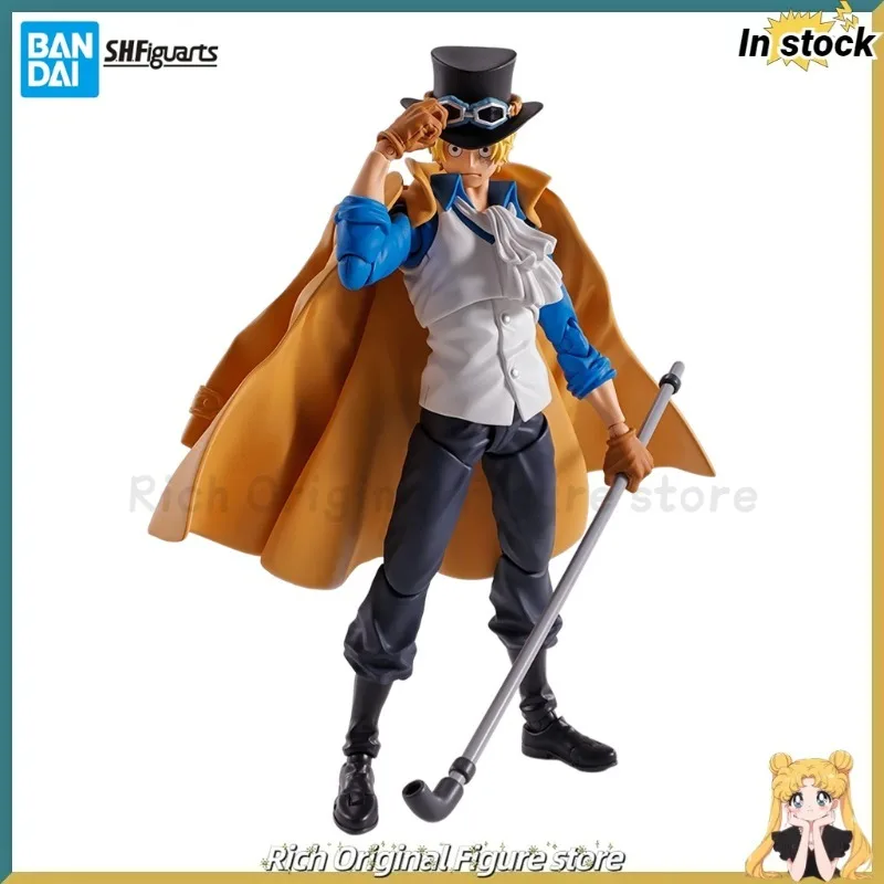 

【In Stock】Original BANDAI SPIRITS S.H.F ONE PIECE Sabo - Chief of Staff of The Revolutionary Army - Anime Figure Toys