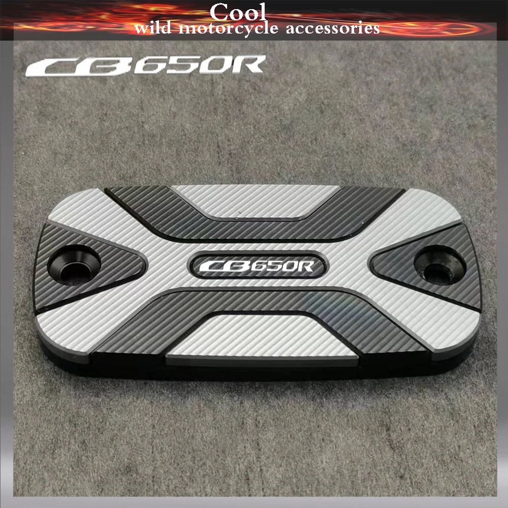 

Motorcycle Accessories CNC Front Brake Reservoir Fluid Tank Cover Oil Cup Cap For Honda CB650R CB 650R